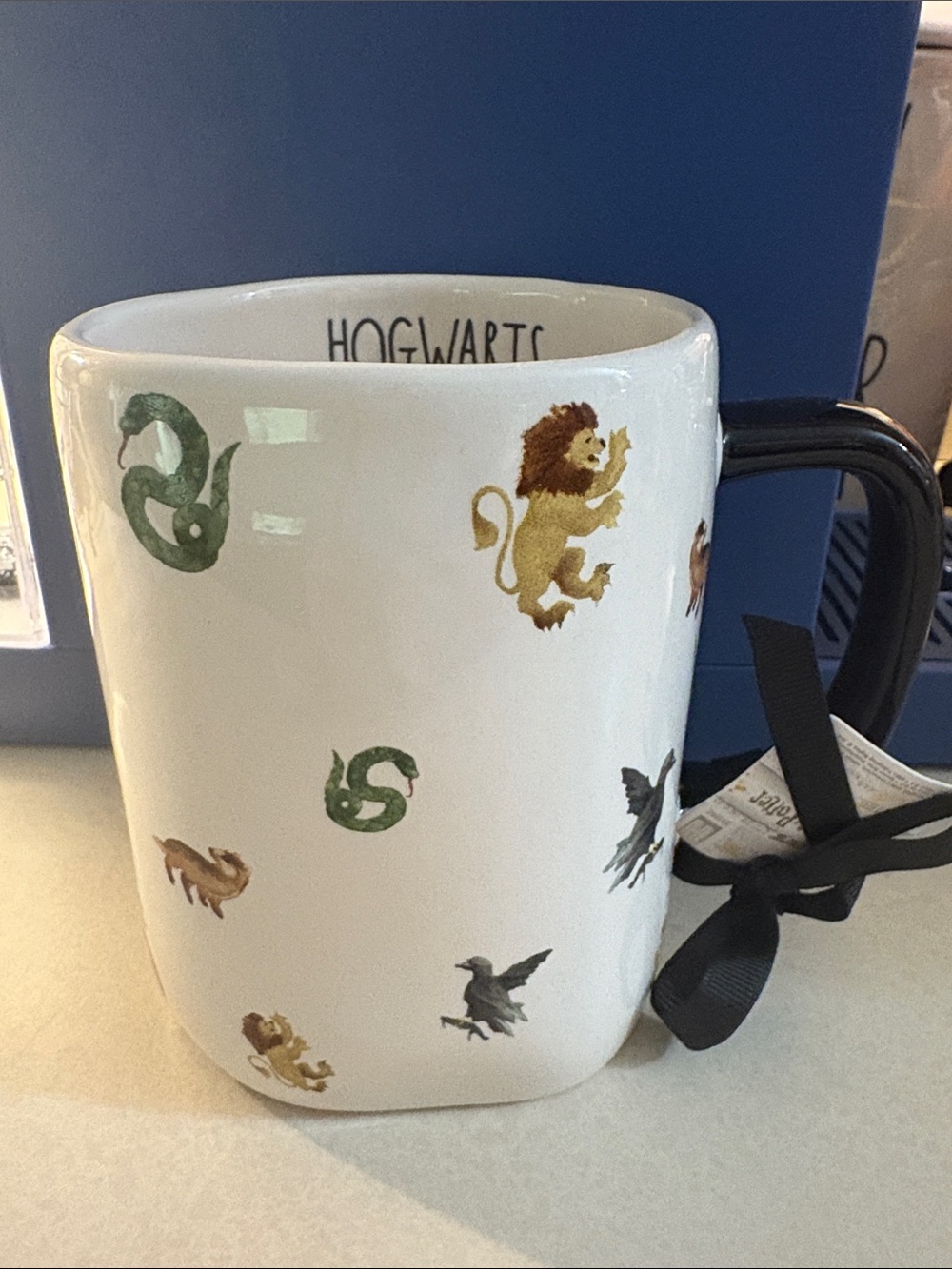 NWT Harry Potter X Rae Dunn Hogwarts House Mascot Mug